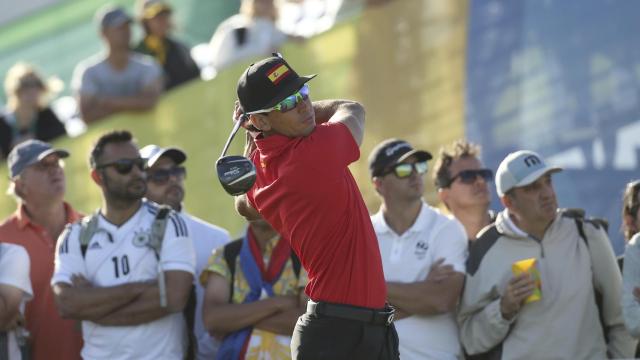 Rafa Cabrera Bello, durante los Juegos de Río.