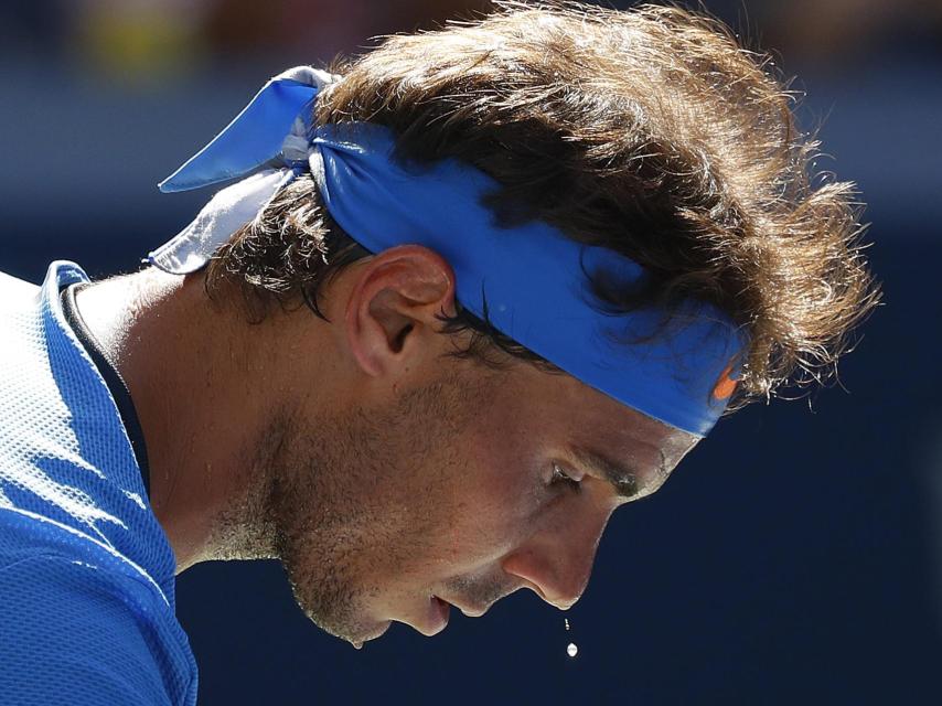 Rafa Nadal, durante el Abierto de tenis de EEUU