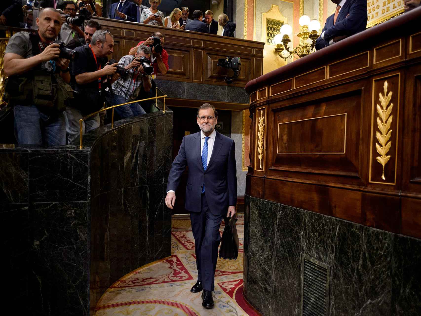 El candidato del PP a la presidencia del Gobierno, Mariano Rajoy.