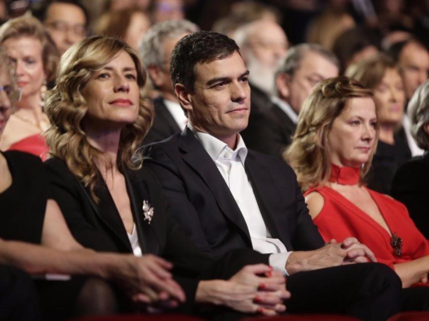 Begoñá Gómez y Pedro Sánchez, en una imagen de archivo.