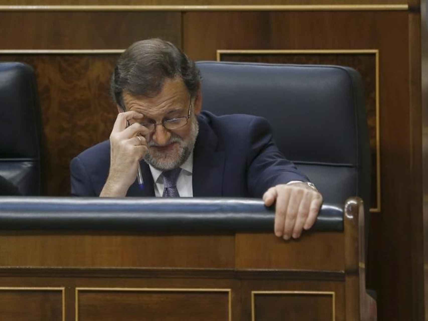 El líder del PP, Mariano Rajoy/Juan Carlos Hidalgo/EFE
