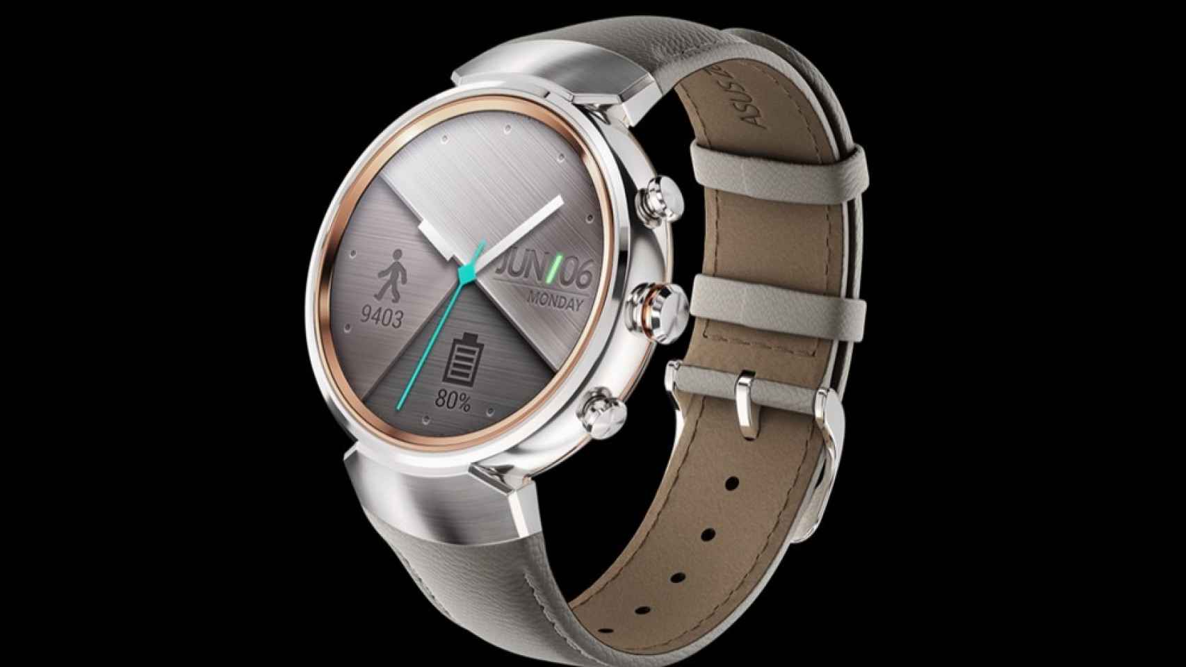 ASUS Zenwatch 3, el Android Wear con tres botones y pantalla circular