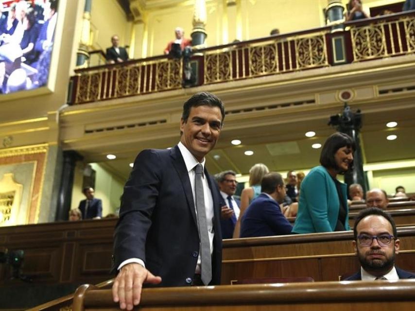 El líder del PSOE, Pedro Sánchez/Chema Moya/EFE