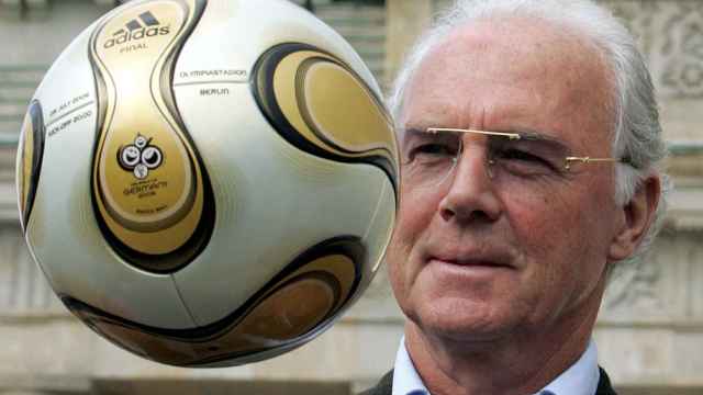 Franz Beckenbauer, en un acto de promoción del Mundial 2006.