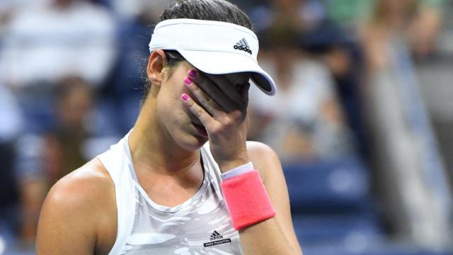 Garbiñe Muguruza cae frente a Anastasija Sevastova