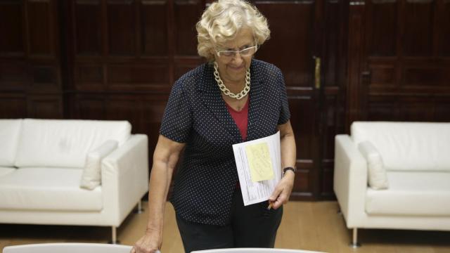 Manuela Carmena, alcaldesa de Madrid.