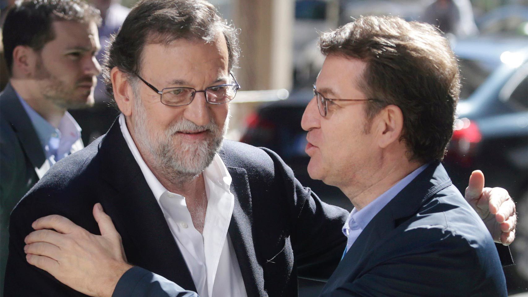 Feijóo lleva años sonando como el recambio de Rajoy en Madrid