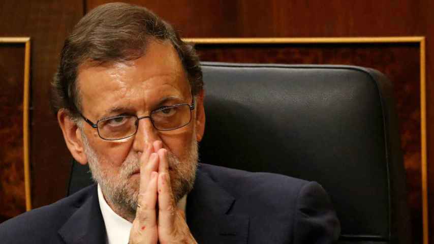 Mariano Rajoy en un momento en el Congreso.