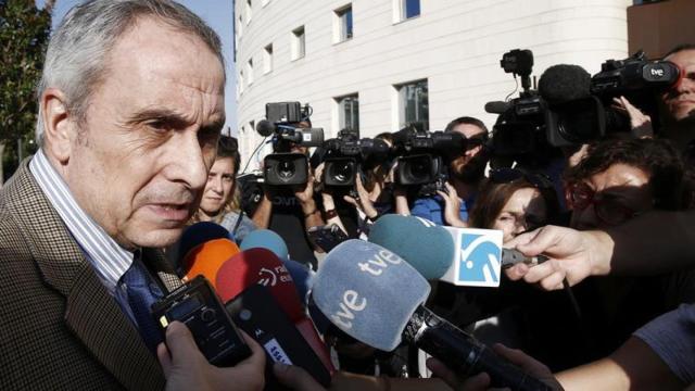 El abogado de la joven madrileña que denunció haber sido violada en Pamplona durante los pasados Sanfermines, Carlos Bacaicoa.