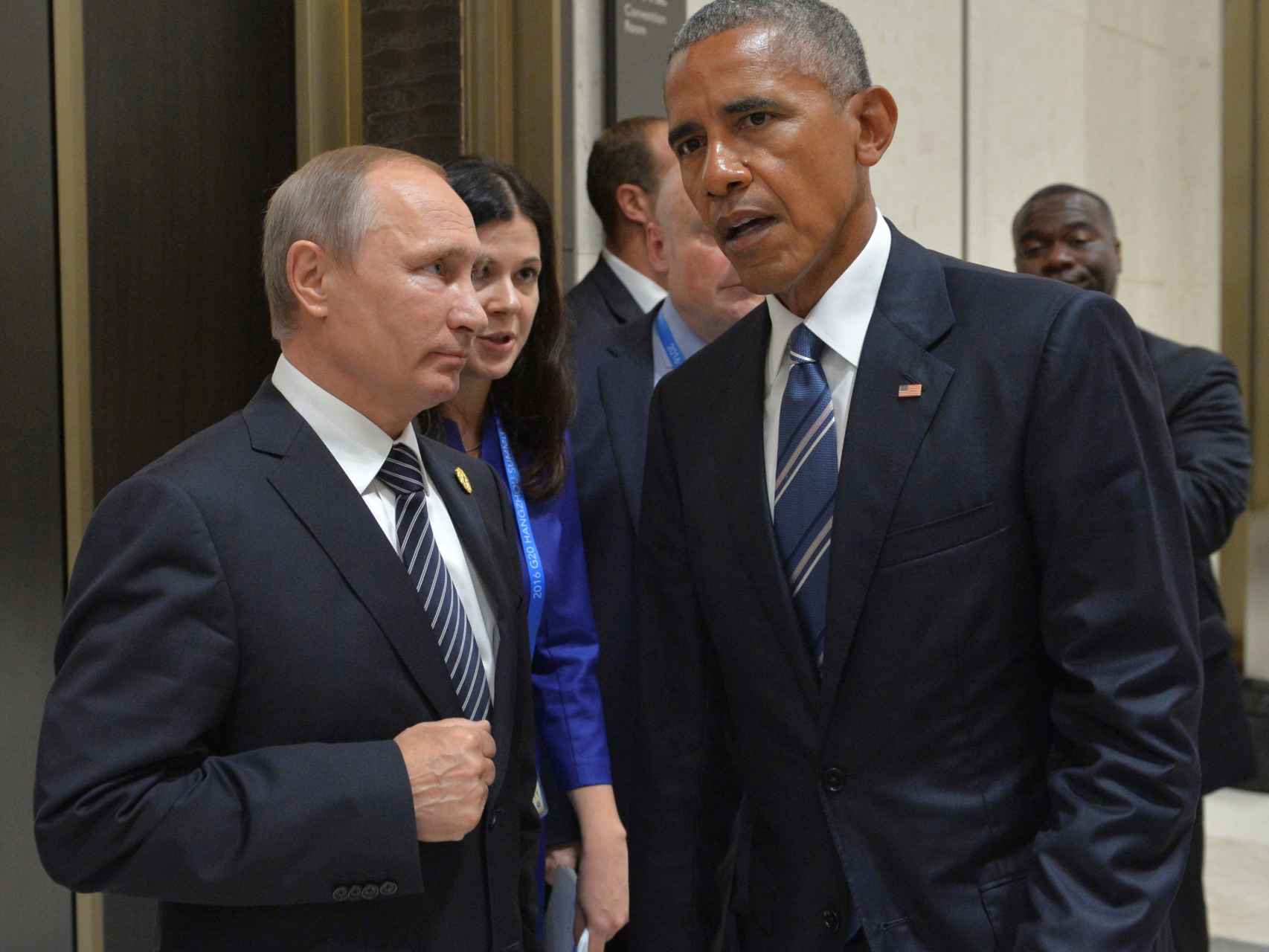 Obama y Putin se han reunido en China.