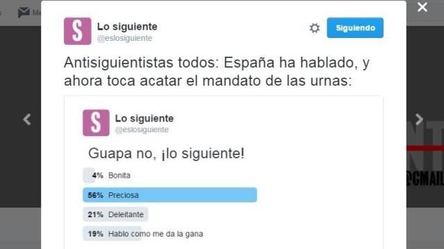 Una de las decenas de respuestas que ofrecen a los usuarios a diario.