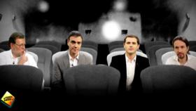 'El Hormiguero' reúne a Rajoy, Sánchez, Iglesias y Rivera en el cine