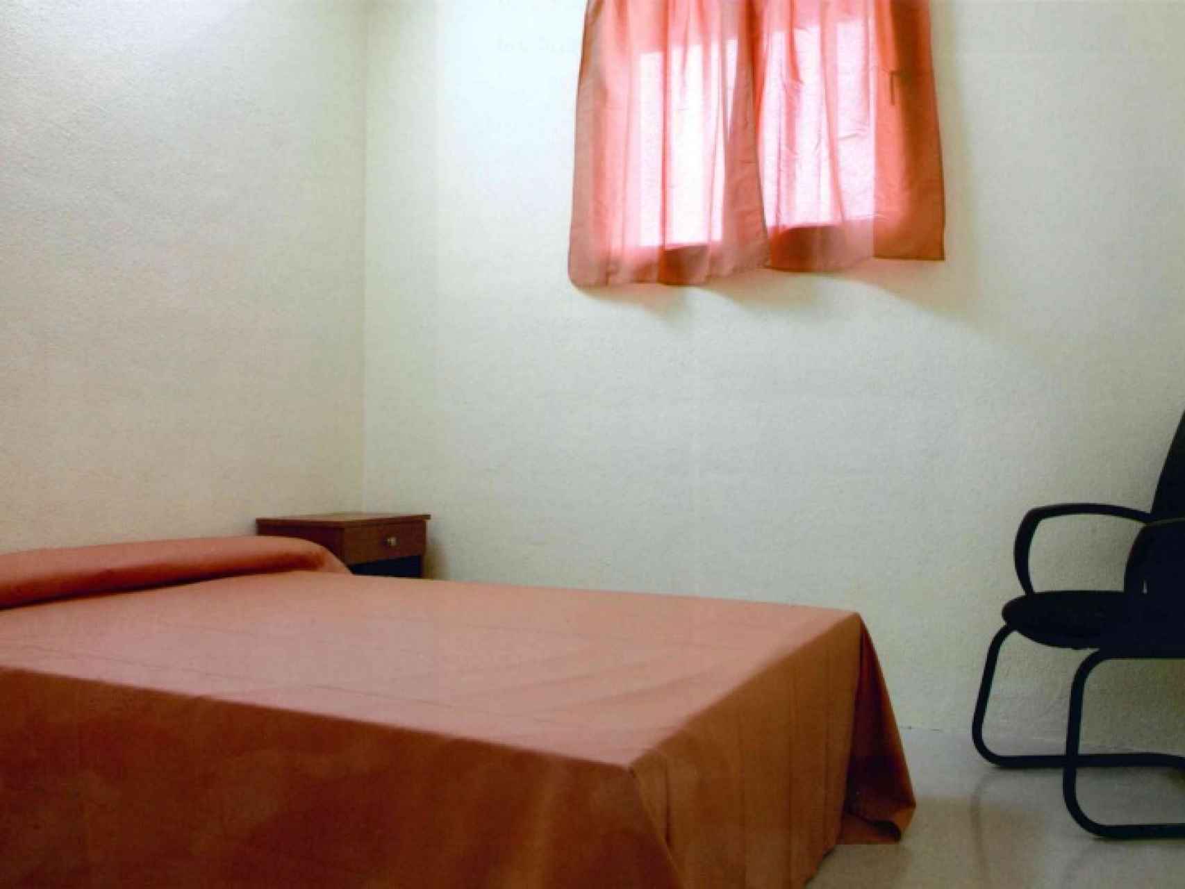 Imagen de una de las celdas donde tienen lugar los vis a vis íntimos.