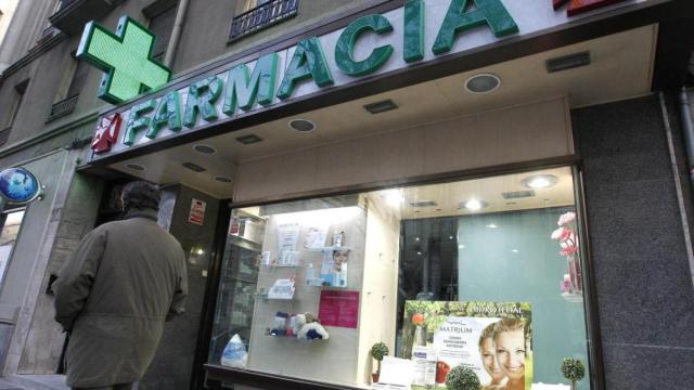 Una farmacia en Madrid.