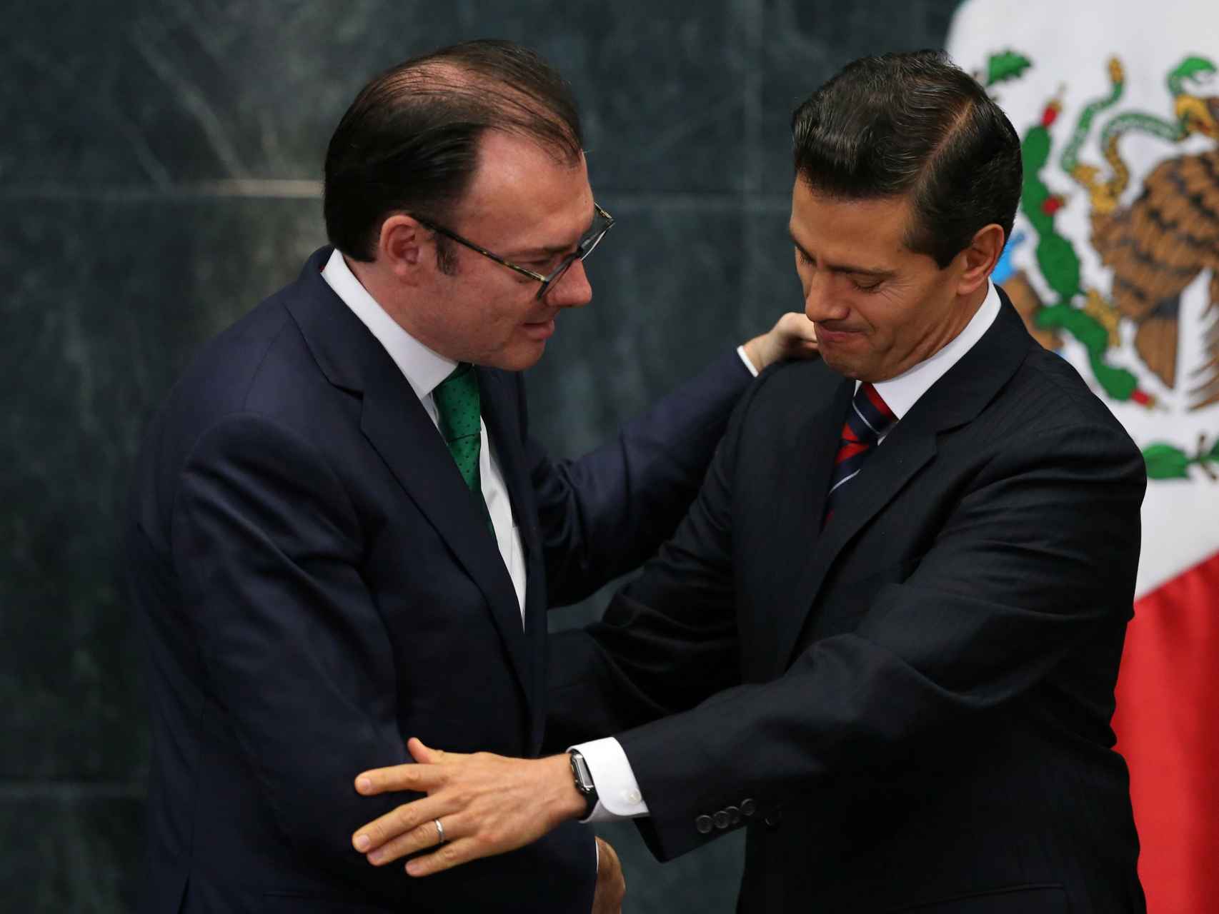 El nuevo canciller saluda a Peña Nieto