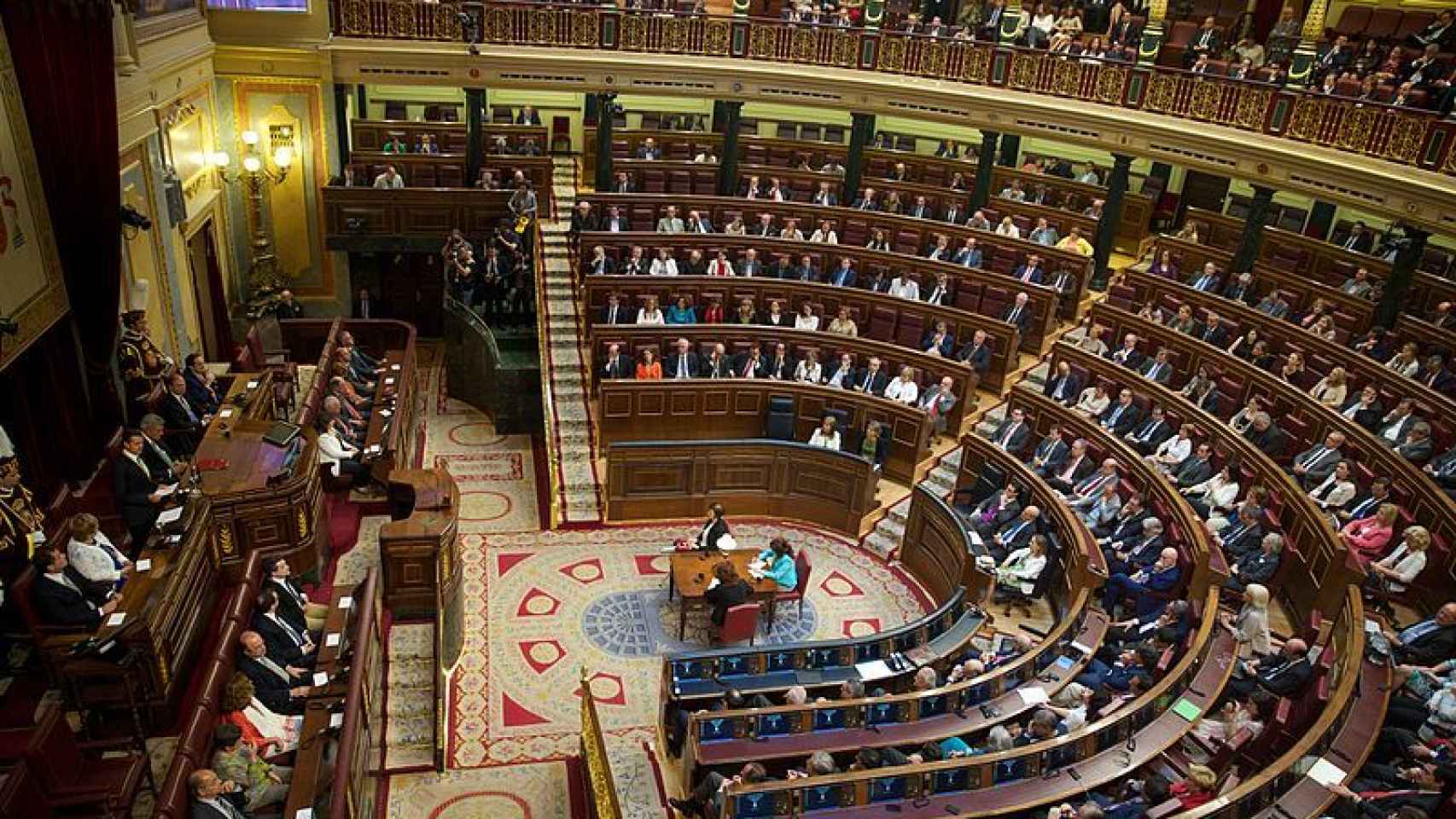Congreso de los diputados/ Wikimedia Commons
