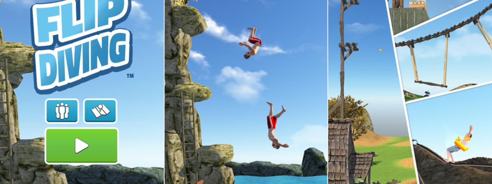 Flip Diving, el juego de saltos al agua que está arrasando en todas partes