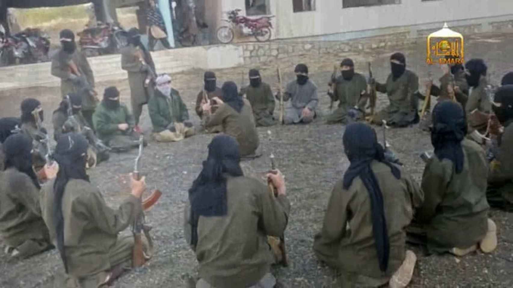 Campo de entrenamiento de combatientes yihadistas en Afganistán.