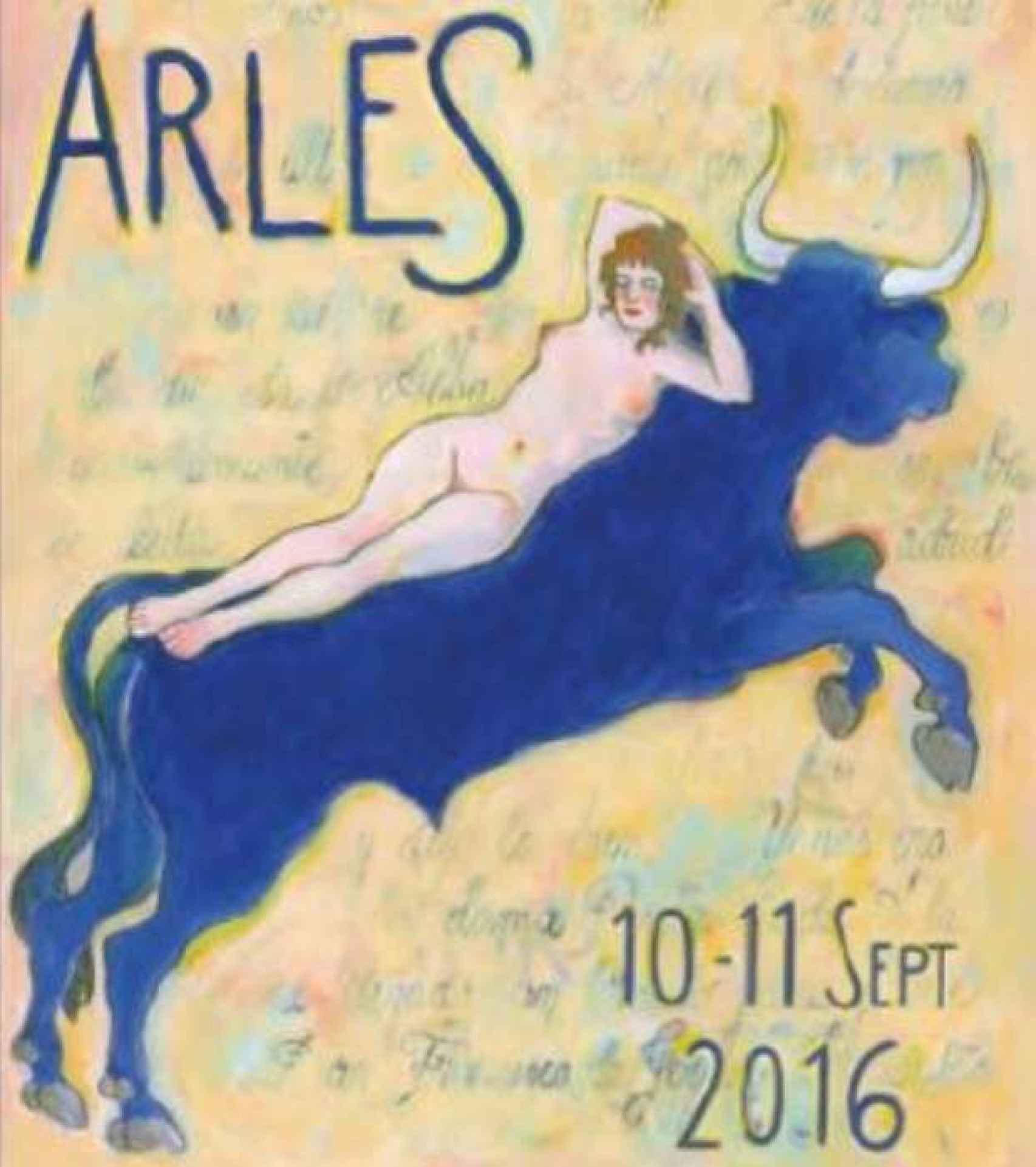 El cartel de la feria de Arles diseñado por Esplá.