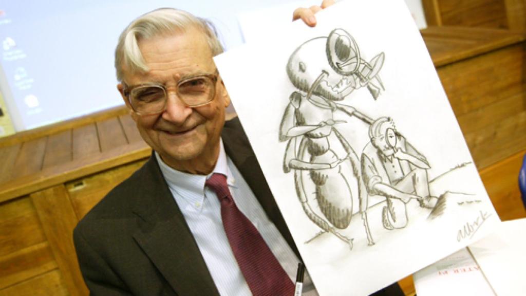 Image: Edward O. Wilson, el hombre hormiga