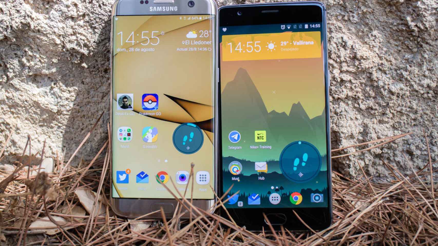 Comparativa Samsung Galaxy S7 Edge vs OnePlus 3