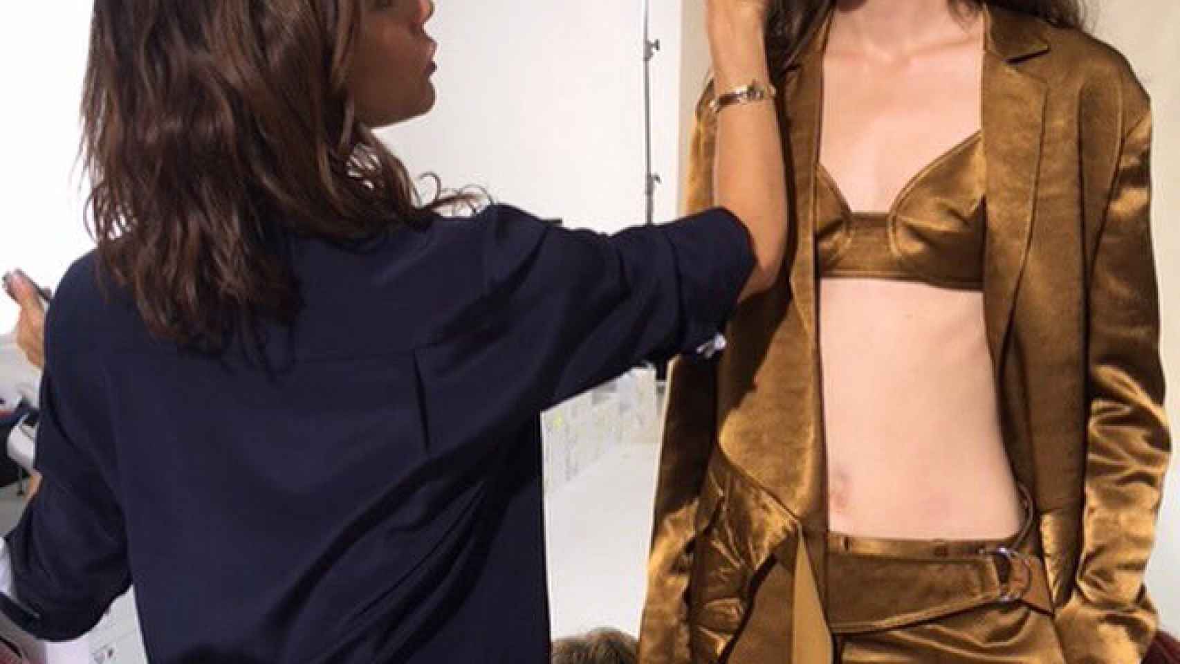 Victoria Beckham insiste en sus modelos anoréxicas