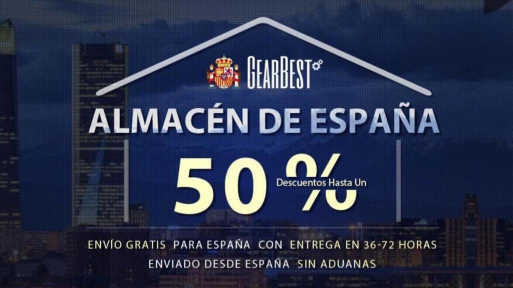 GearBest abre su almacén de España: envíos gratis y sin aduanas