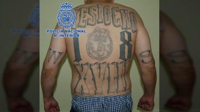 `El mexicano´, en la foto de detención de la Policía.