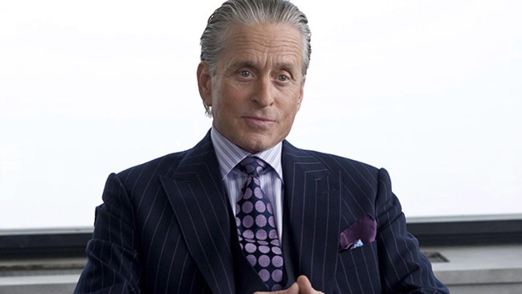 Michael Douglas como Gordon Gekko en 'Wall Street'