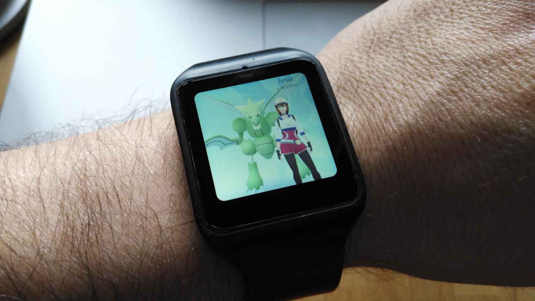 Así debería ser Pokémon GO en un reloj con Android Wear