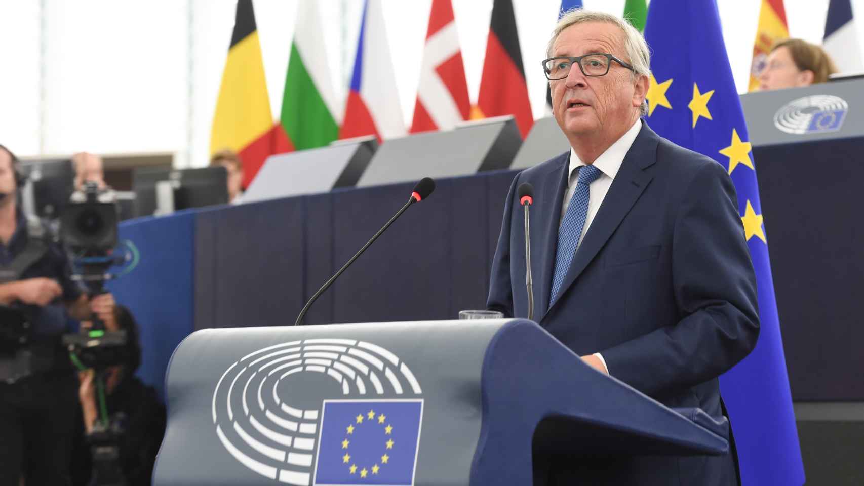 Juncker pronuncia su discurso anual en la Eurocámara sobre el estado de la UE