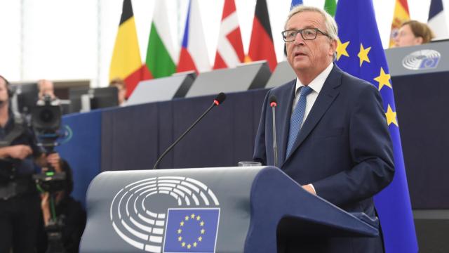 Juncker pronuncia su discurso anual en la Eurocámara sobre el estado de la UE