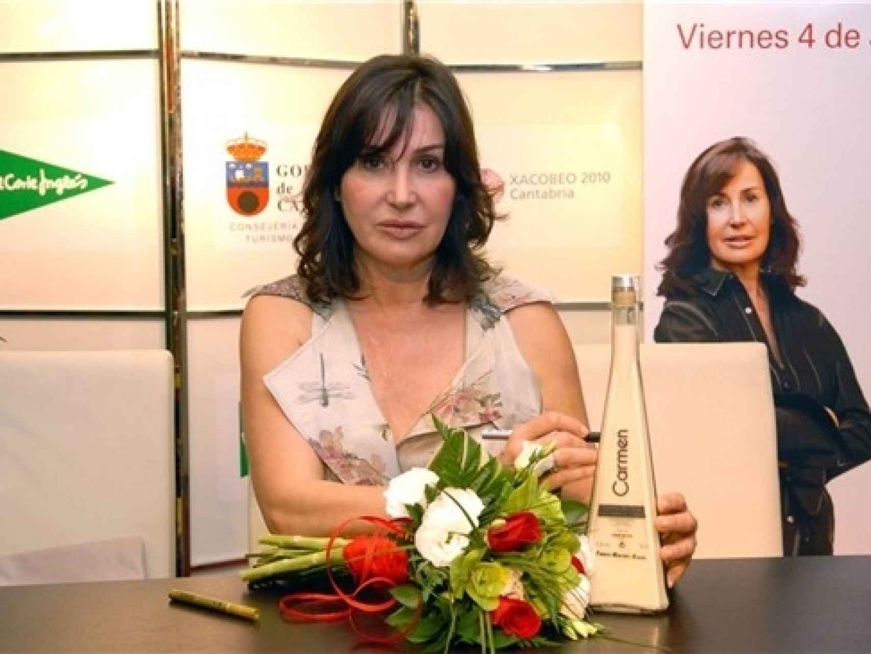 Carmen Martínez Bordiú, durante una presentación.