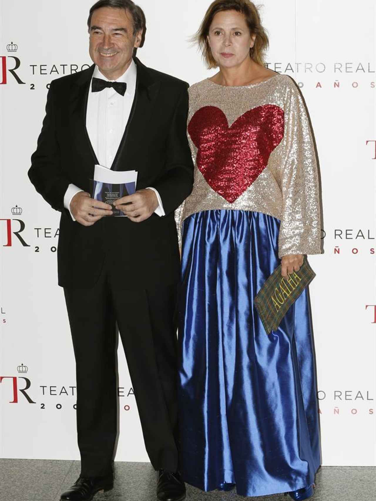 Pedro J. Ramírez y Agatha Ruiz de la Prada