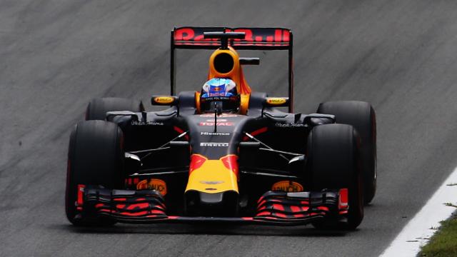 Danielle Ricciardo durante el GP de Italia.