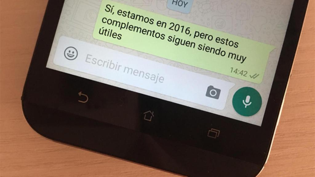 Un puñado de complementos para WhatsApp que en 2016 todavía son MUY recomendables