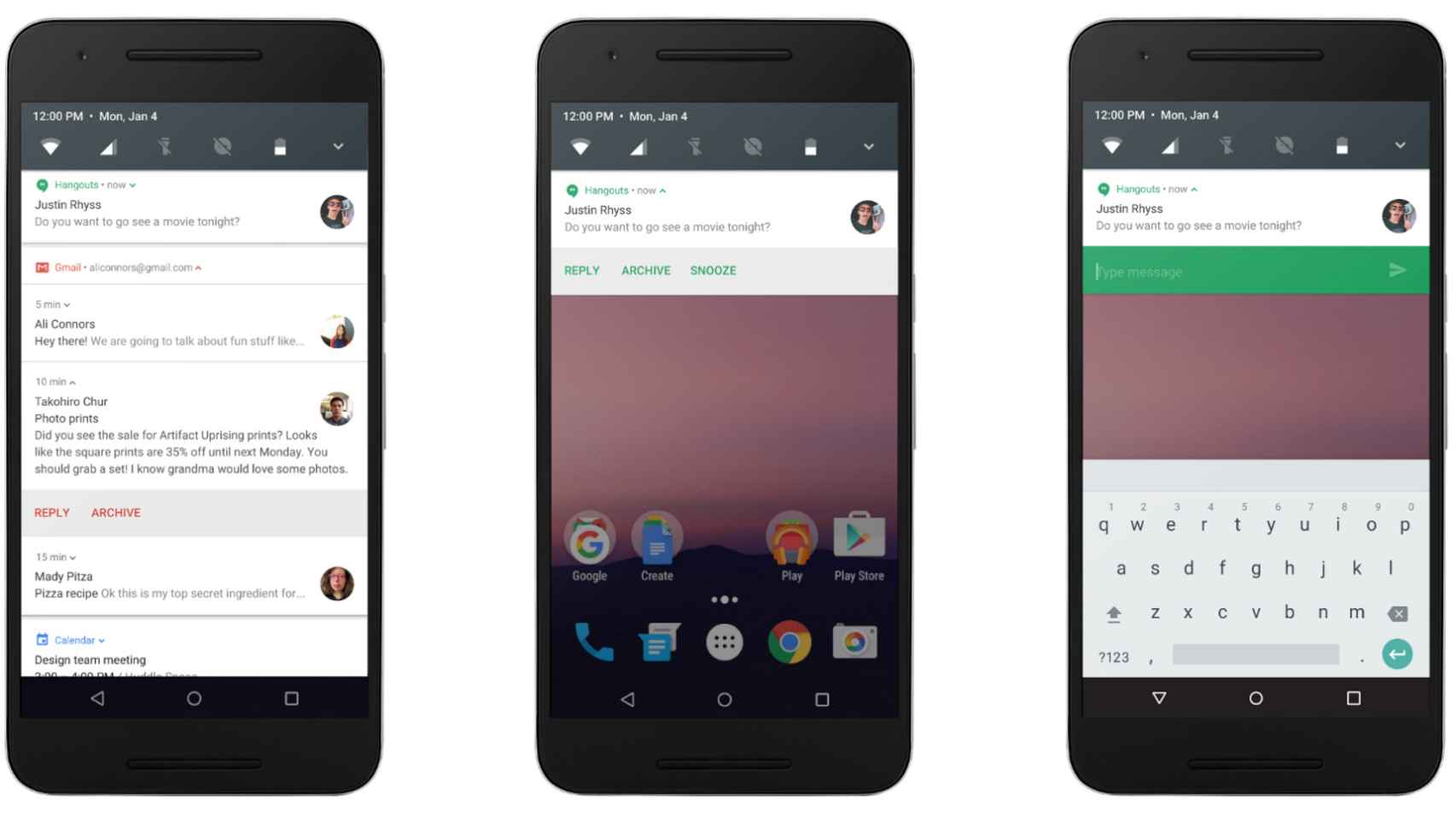 Novedades en las notificaciones en Android Nougat