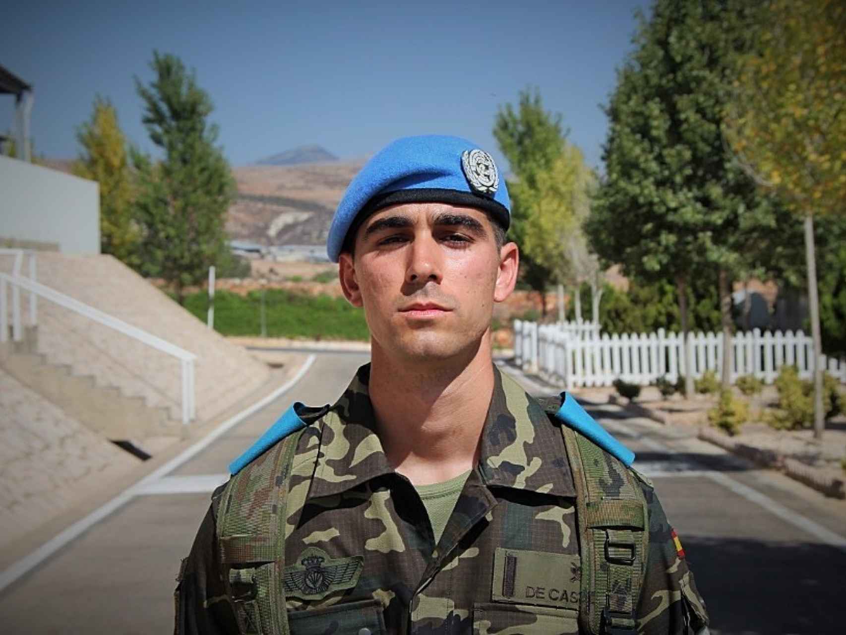 Caballero Legionario Paracaidista David de Castro, 26 años.