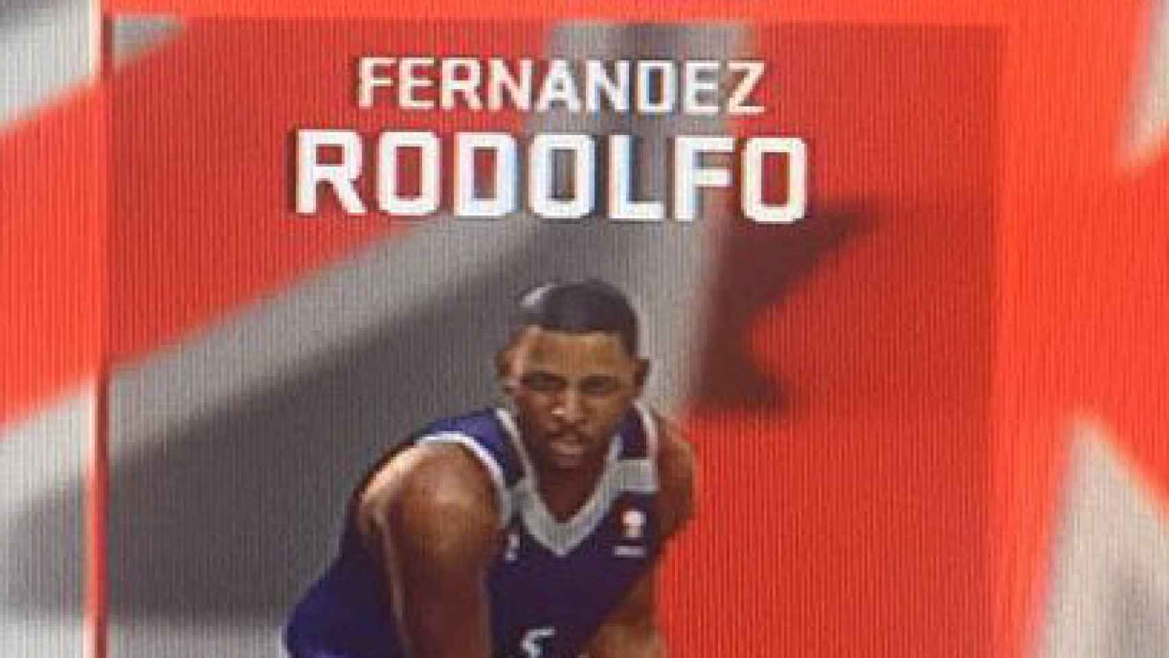 Imagen de Rudy Fernández en el NBA 2K17, subida por el jugador a Twitter.