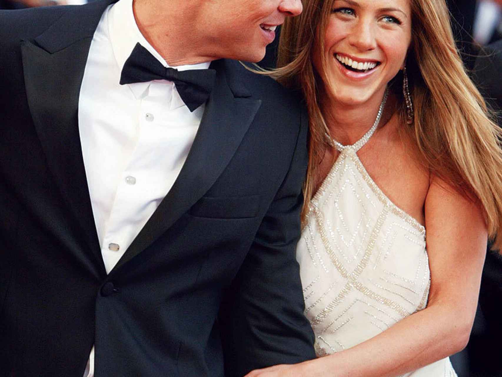 Imagen de cuando Brad Pitt y Jennifer Aniston eran felices.