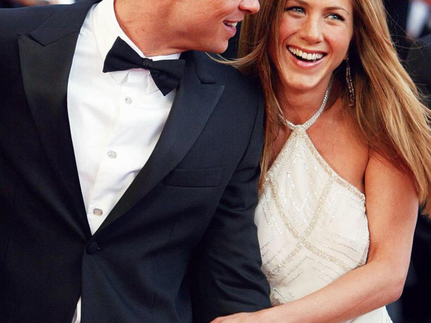Imagen de cuando Brad Pitt y Jennifer Aniston eran felices.