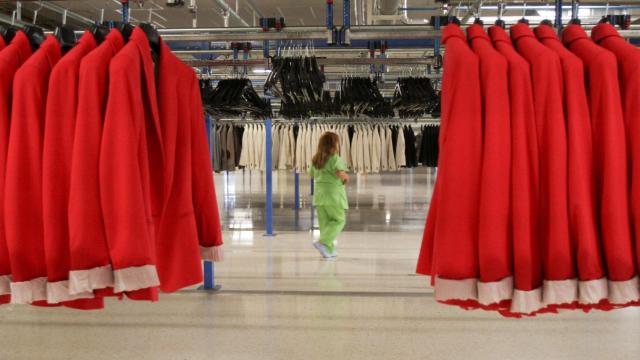 Interior de las instalaciones de Inditex en Arteixo.