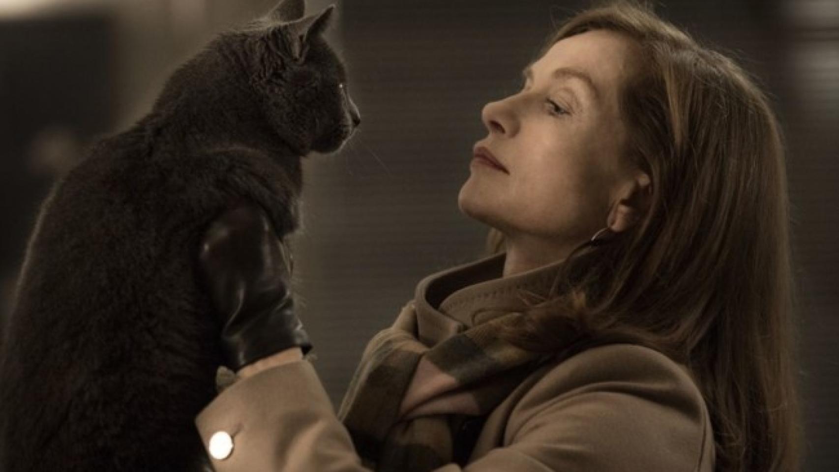 Isabelle Huppert en un fotograma de la película Elle.