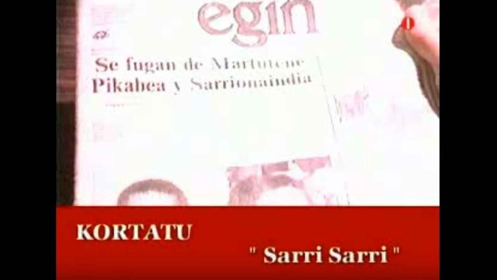 El videoclip de Sarri sarri