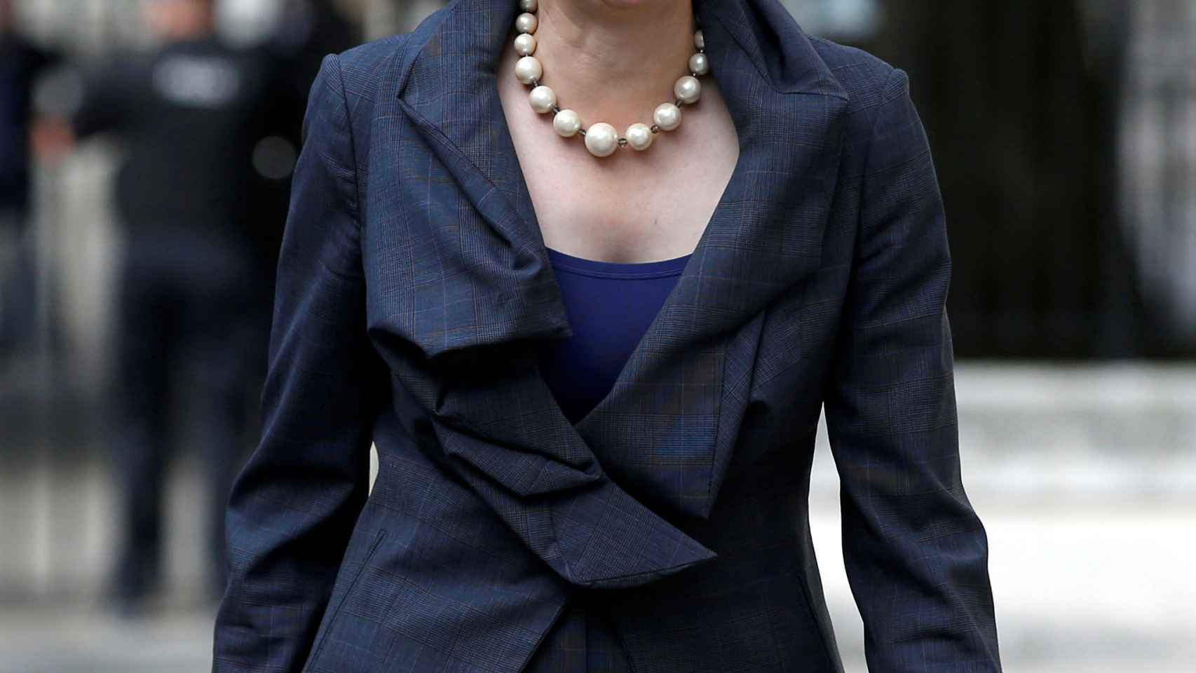 Theresa May, líder del 'brexit'de Reino Unido.