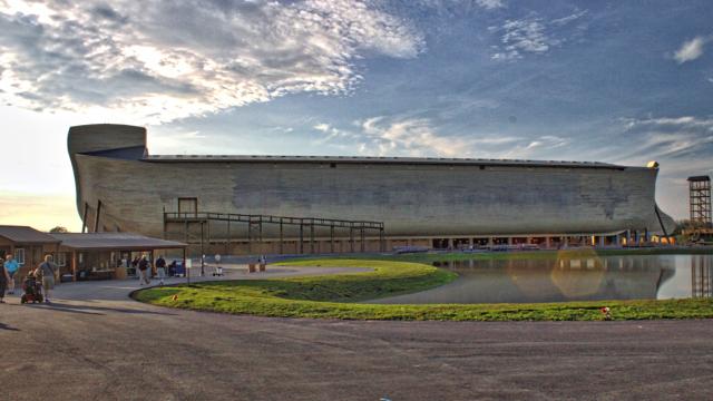 El Ark Encounter, a las afueras de Williamstown, Kentucky