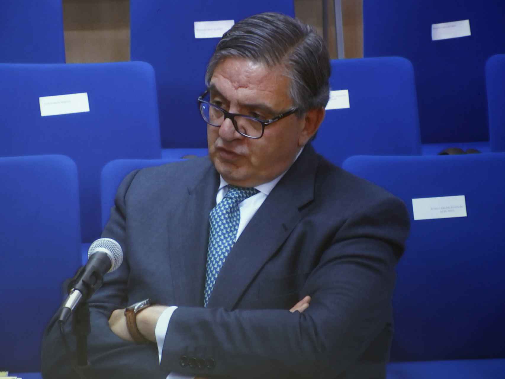 García Revenga, durante los interrogatorios del Caso Nóos.