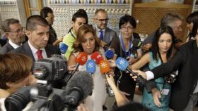 Susana Díaz utiliza Canal Sur contra Pedro Sánchez