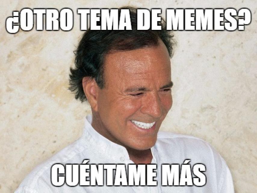 Julio Iglesias, un clásico de la memética.