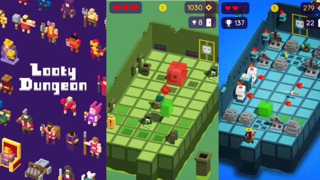 Looty Dungeon, el nuevo juego de rol-acción de los creadores de Crossy Road